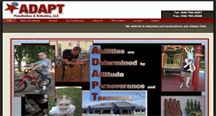 Desktop Screenshot of adaptpo.com
